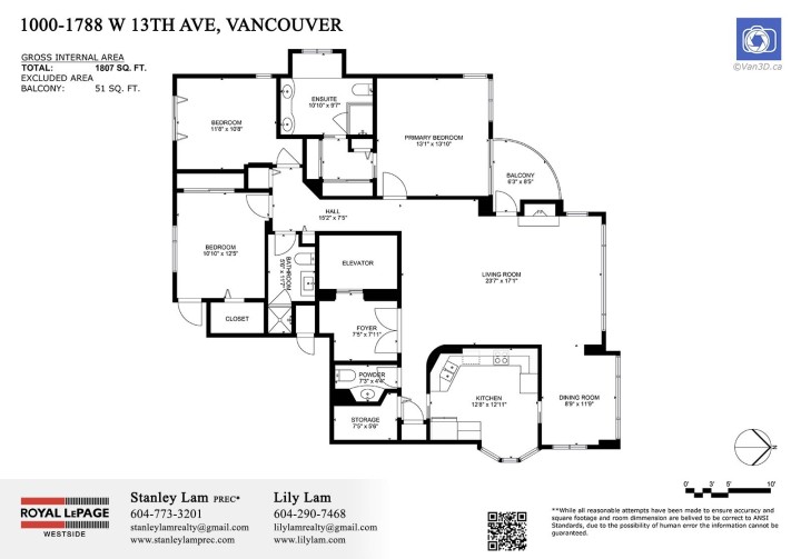 Photo 28 at 1000 - 1788 W 13th Avenue, Fairview VW, Vancouver West