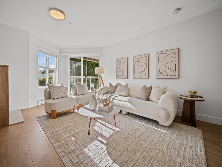 Photo 2 at 213 - 3038 E Kent Avenue South, South Marine, Vancouver East