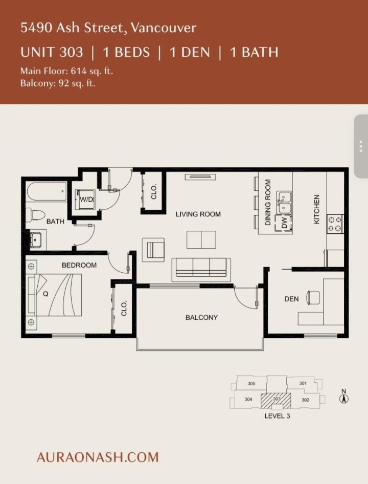 Photo 8 at 303 - 5490 Ash Street, Cambie, Vancouver West