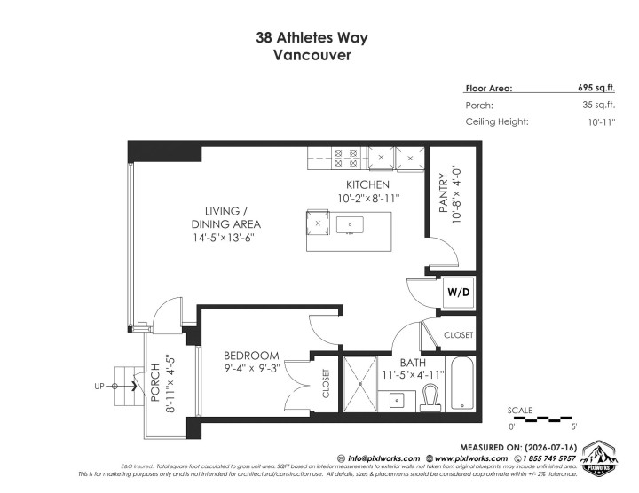 Photo 6 at 38 Athletes Way, False Creek, Vancouver West