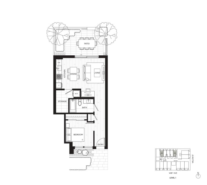 Photo 1 at 103 - 4383 Willow Street, Cambie, Vancouver West