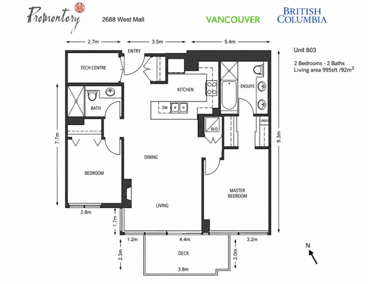 Photo 36 at 803 - 2688 W Mall, University VW, Vancouver West