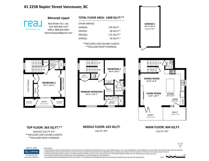 Photo 33 at 1 - 2258 Napier Street, Grandview Woodland, Vancouver East