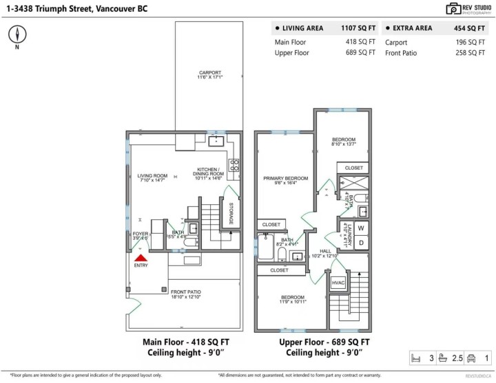 Photo 2 at 1 - 3438 Triumph Street, Hastings Sunrise, Vancouver East
