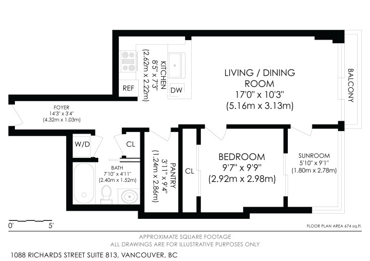 Photo 39 at 813 - 1088 Richards Street, Yaletown, Vancouver West