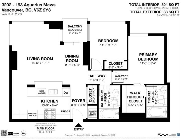 Photo 40 at 3202 - 193 Aquarius Mews, Yaletown, Vancouver West