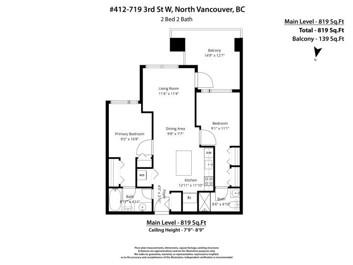 Photo 23 at 412 - 719 W 3rd Street, Harbourside, North Vancouver