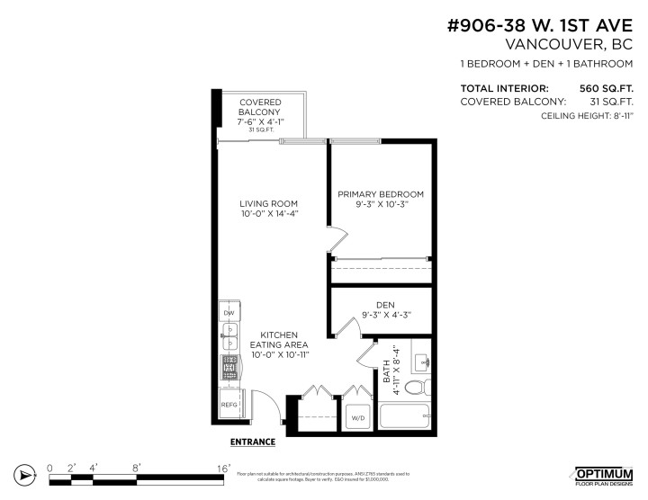 Photo 30 at 906 - 38 W 1st Avenue, False Creek, Vancouver West