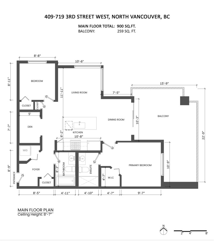 Photo 39 at 409 - 719 W 3rd Street, Harbourside, North Vancouver