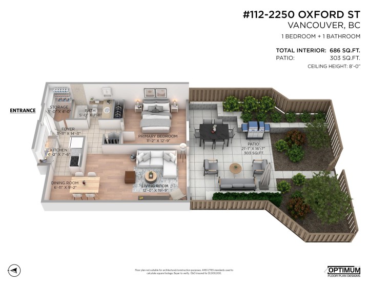 Photo 4 at 112 - 2250 Oxford Street, Hastings, Vancouver East