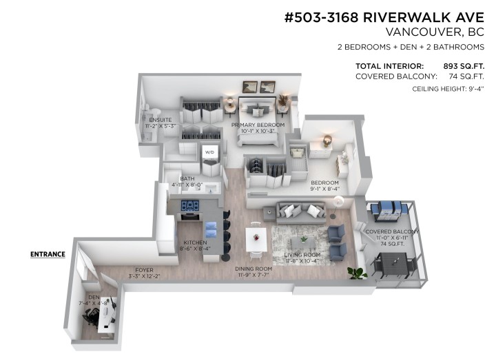 Photo 40 at 503 - 3168 Riverwalk Avenue, South Marine, Vancouver East