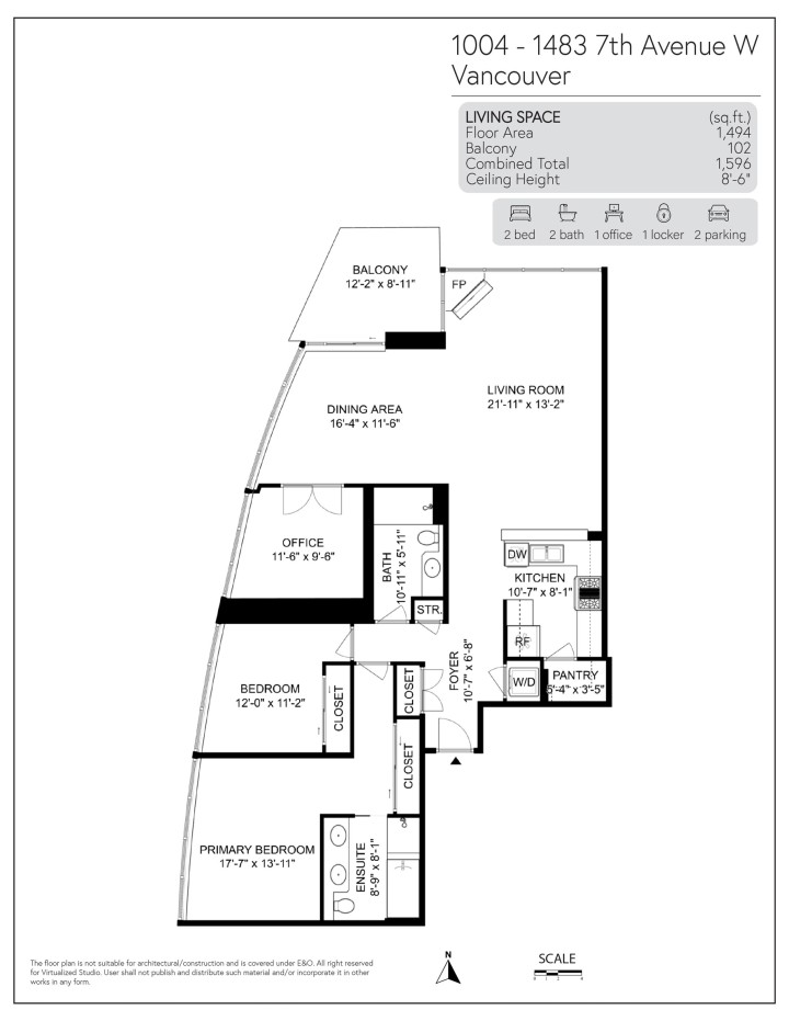 Photo 40 at 1004 - 1483 W 7th Avenue, Fairview VW, Vancouver West