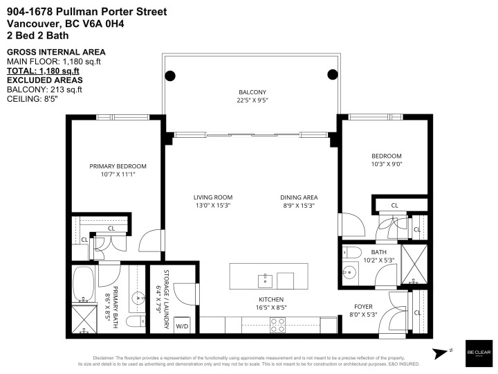 Photo 26 at 904 - 1678 Pullman Porter Street, Mount Pleasant VE, Vancouver East