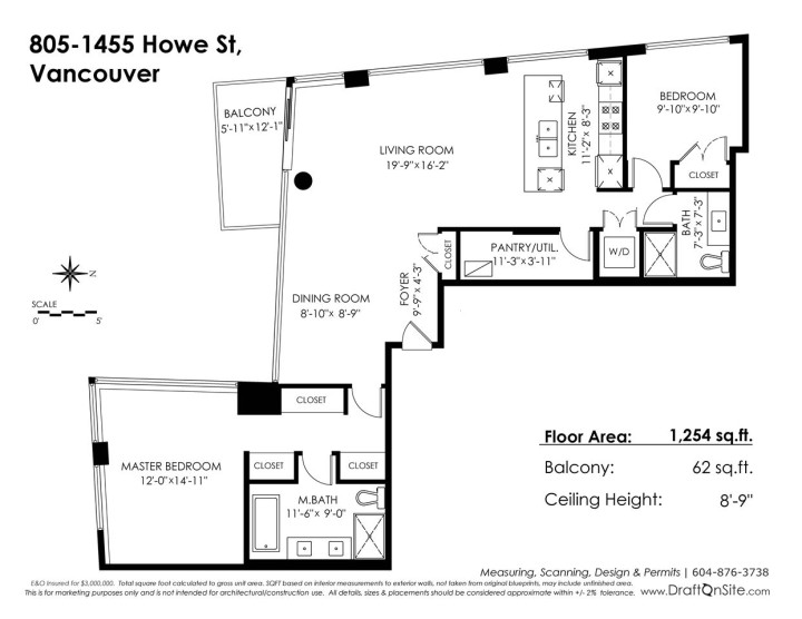 Photo 40 at 805 - 1455 Howe Street, Yaletown, Vancouver West