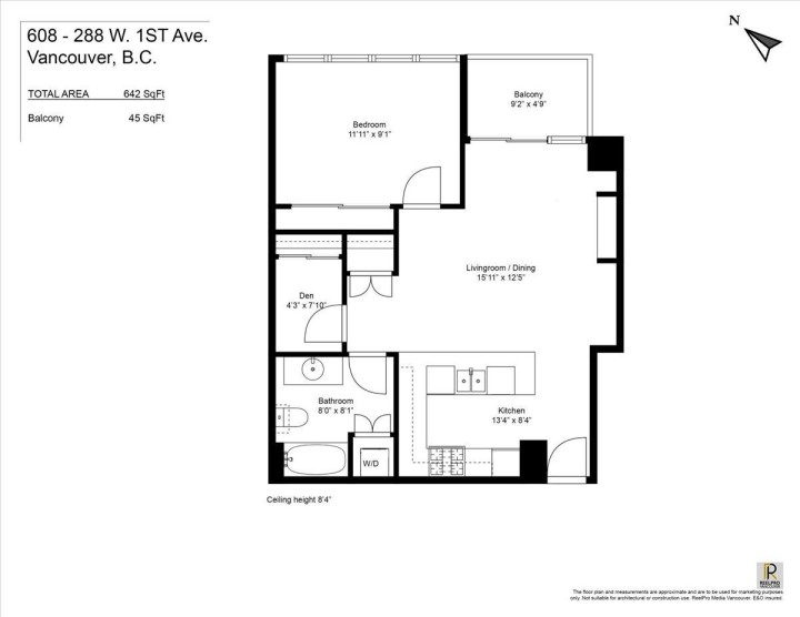 Photo 26 at 608 - 288 W 1st Avenue, False Creek, Vancouver West