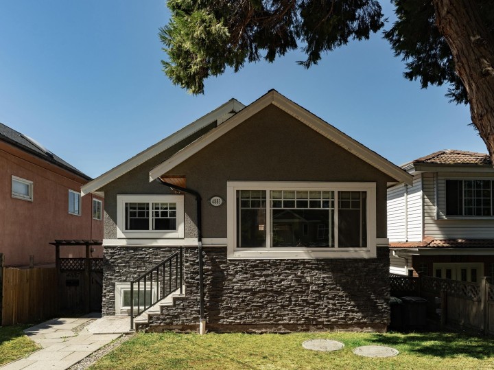 Photo 1 at 4883 Beatrice Street, Victoria VE, Vancouver East