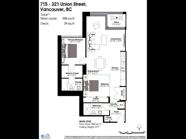 Photo 37 at 715 - 221 Union Street, Strathcona, Vancouver East