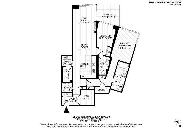 Photo 36 at 902 - 1650 Bayshore Drive, Coal Harbour, Vancouver West
