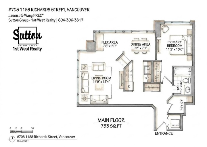 Photo 28 at 708 - 1188 Richards Street, Yaletown, Vancouver West