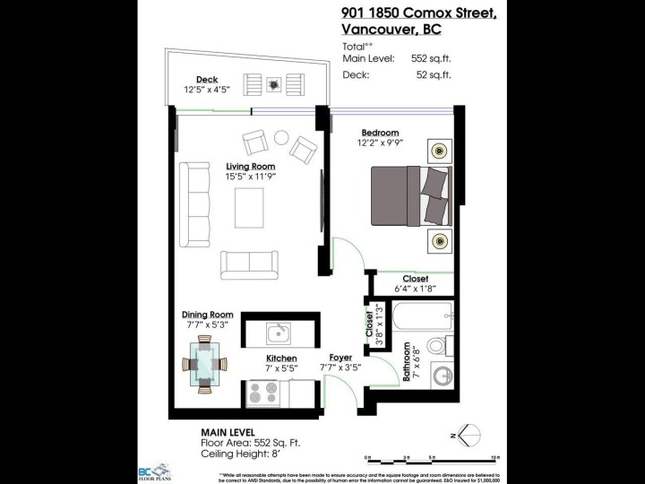 Photo 20 at 901 - 1850 Comox Street, West End VW, Vancouver West