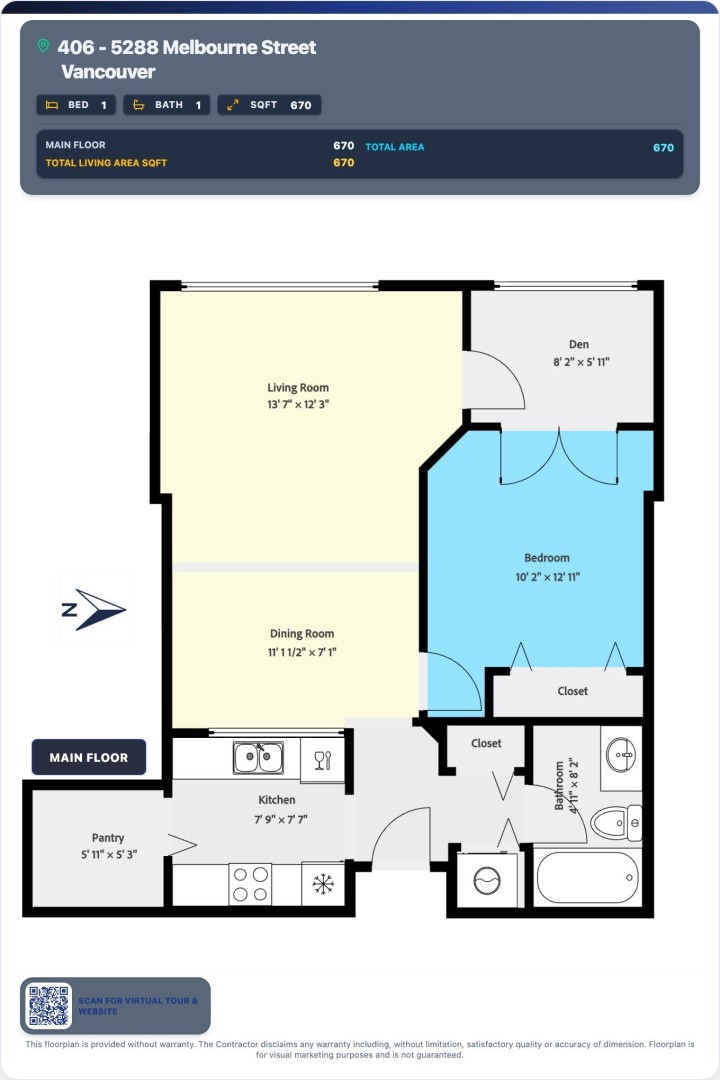 Photo 29 at 406 - 5288 Melbourne Street, Collingwood VE, Vancouver East