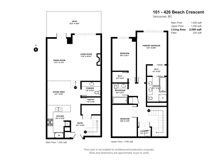 Photo 40 at 101 - 426 Beach Crescent, Yaletown, Vancouver West