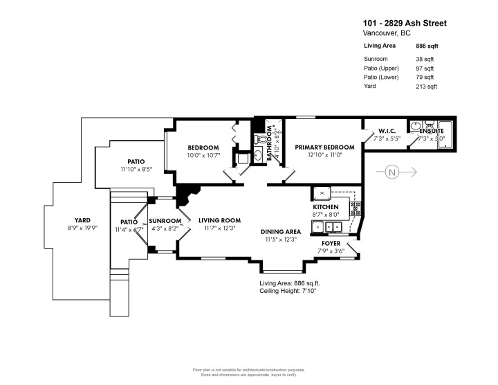 Photo 24 at 101 - 2829 Ash Street, Fairview VW, Vancouver West