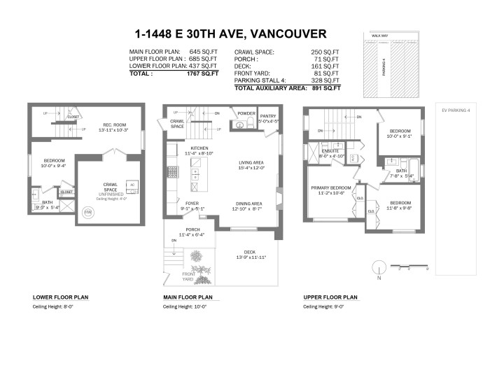 Photo 21 at 1 - 1448 E 30th Avenue, Knight, Vancouver East