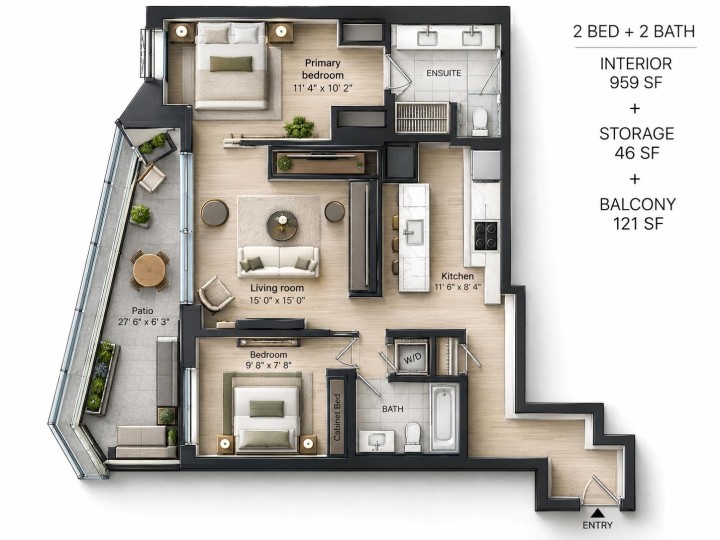 Photo 40 at 406 - 889 Pacific Street, Downtown VW, Vancouver West