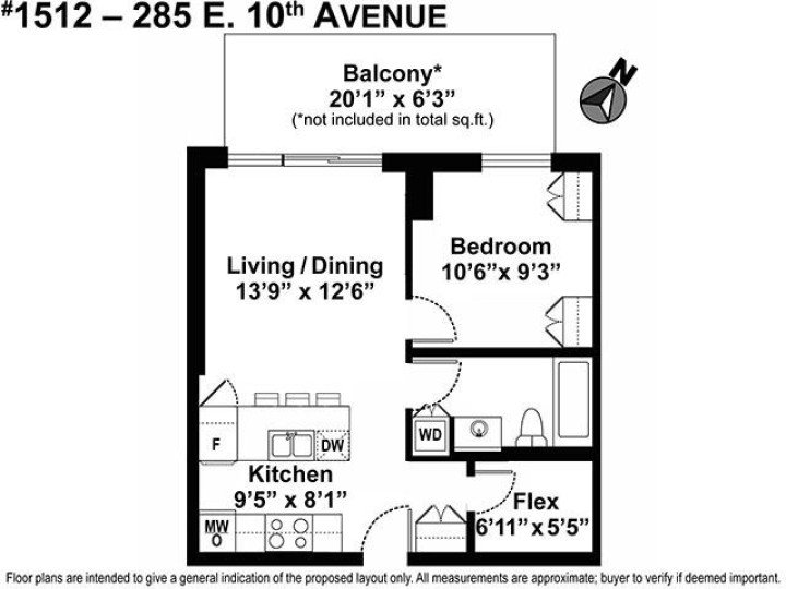 Photo 2 at 1512 - 285 E 10th Avenue, Mount Pleasant VE, Vancouver East