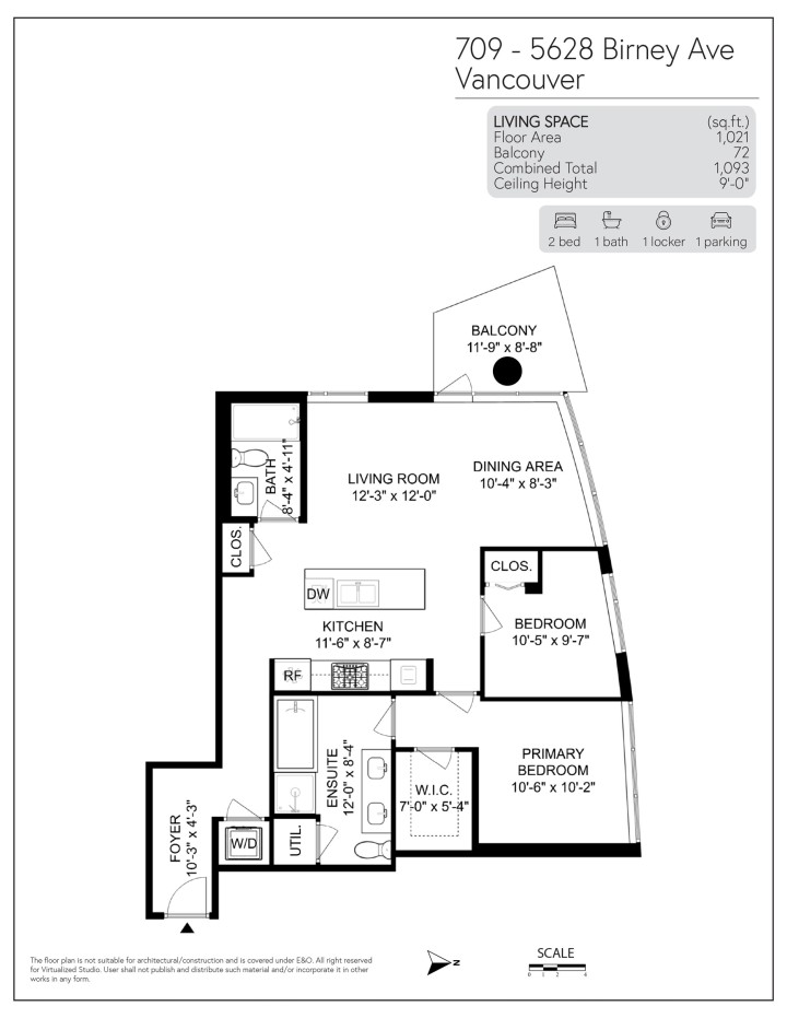 Photo 27 at 709 - 5628 Birney Avenue, University VW, Vancouver West