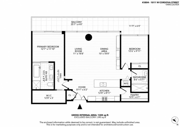 Photo 40 at 3804 - 1011 W Cordova Street, Coal Harbour, Vancouver West