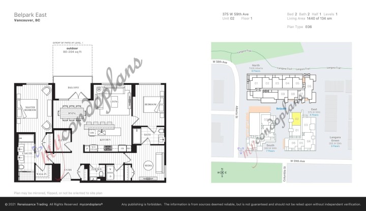 Photo 10 at 102 - 375 W 59th Avenue, South Cambie, Vancouver West