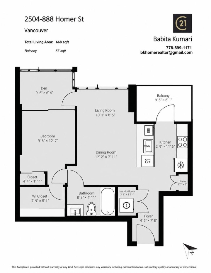 Photo 25 at 2504 - 888 Homer Street, Downtown VW, Vancouver West