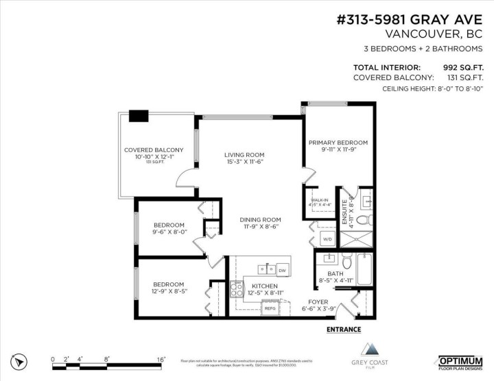 Photo 32 at 313 - 5981 Gray Avenue, University VW, Vancouver West