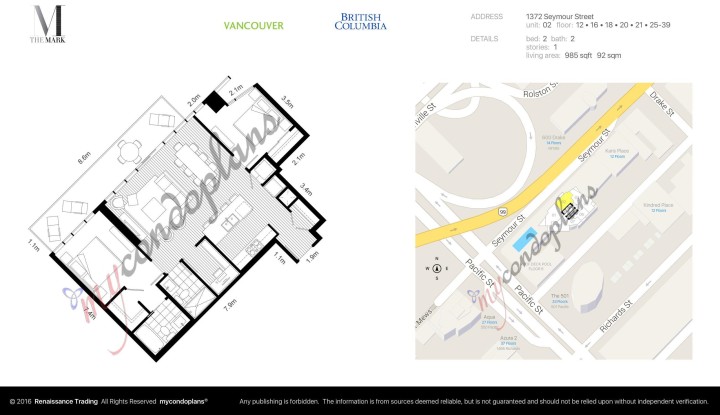 Photo 39 at 2602 - 1372 Seymour Street, Downtown VW, Vancouver West