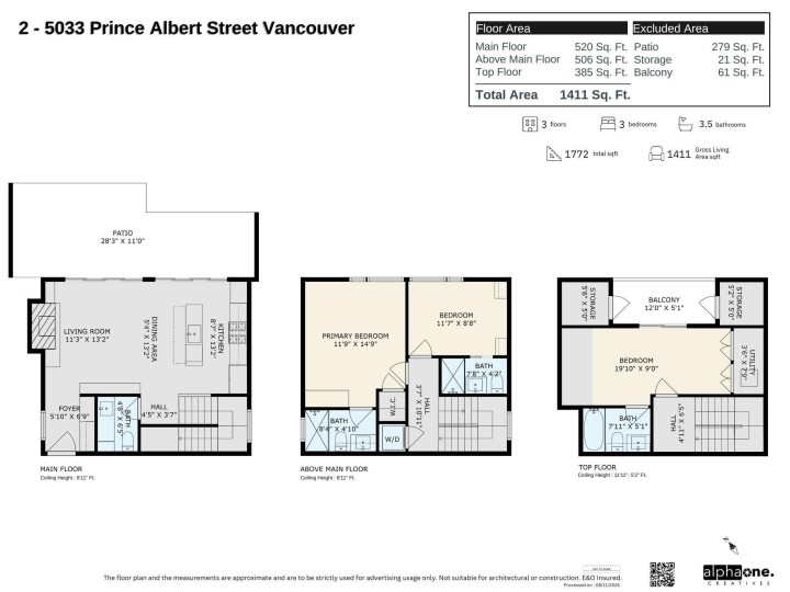 Photo 20 at 2 - 5033 Prince Albert Street, Fraser VE, Vancouver East