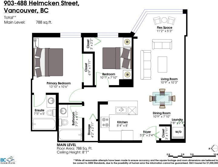 Photo 35 at 903 - 488 Helmcken Street, Yaletown, Vancouver West