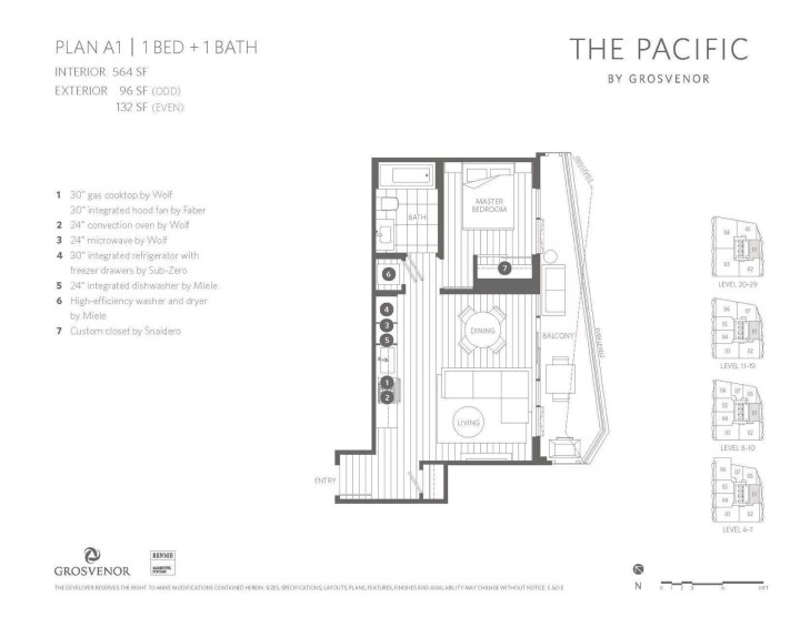 Photo 14 at 2301 - 889 Pacific Street, Downtown VW, Vancouver West