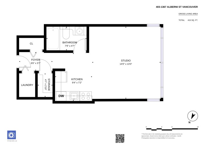 Photo 20 at 403 - 1367 Alberni Street, West End VW, Vancouver West