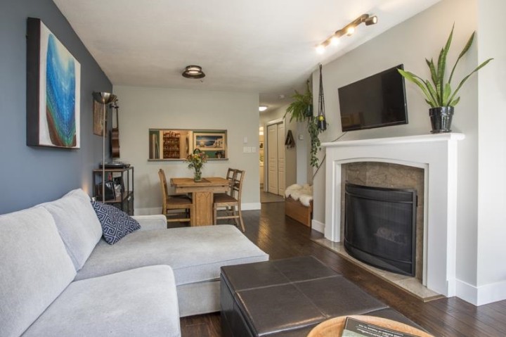 Photo 1 at 211 - 8460 Jellicoe Street, South Marine, Vancouver East