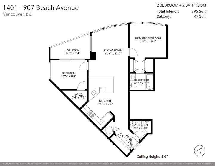Photo 39 at 1401 - 907 Beach Avenue, Yaletown, Vancouver West