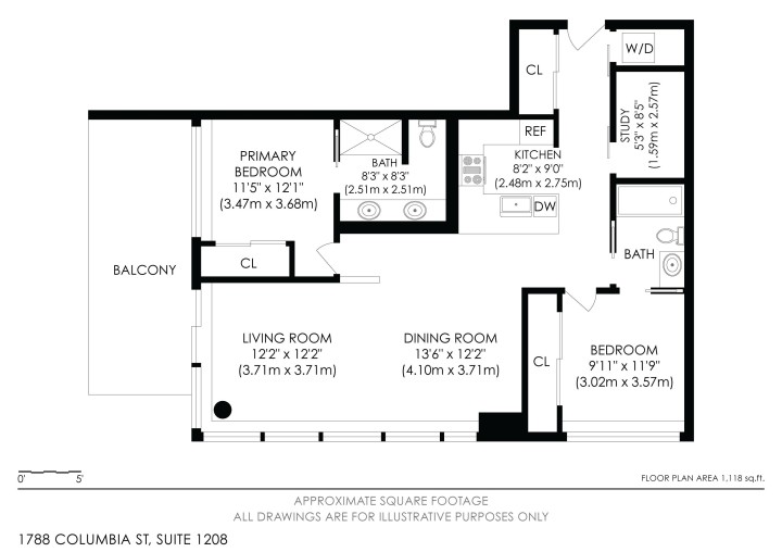 Photo 24 at 1208 - 1788 Columbia Street, False Creek, Vancouver West