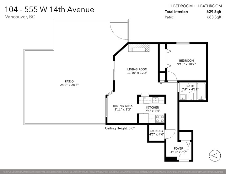 Photo 16 at 104 - 555 W 14th Avenue, Fairview VW, Vancouver West