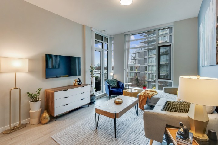 Photo 4 at 308 - 3188 Riverwalk Avenue, South Marine, Vancouver East
