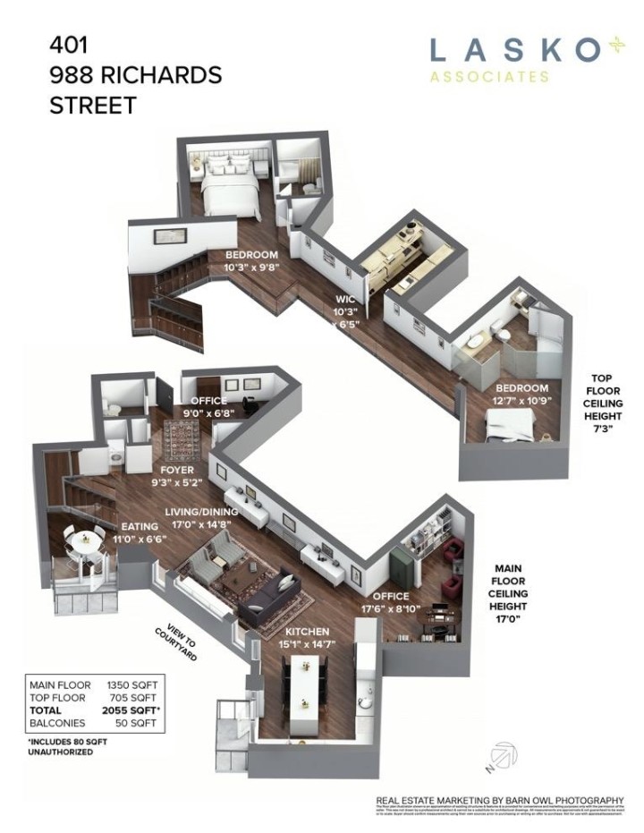 Photo 1 at 401 - 988 Richards Street, Yaletown, Vancouver West