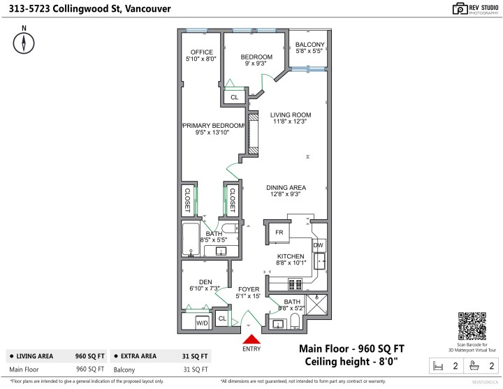 Photo 7 at 313 - 5723 Collingwood Street, Southlands, Vancouver West