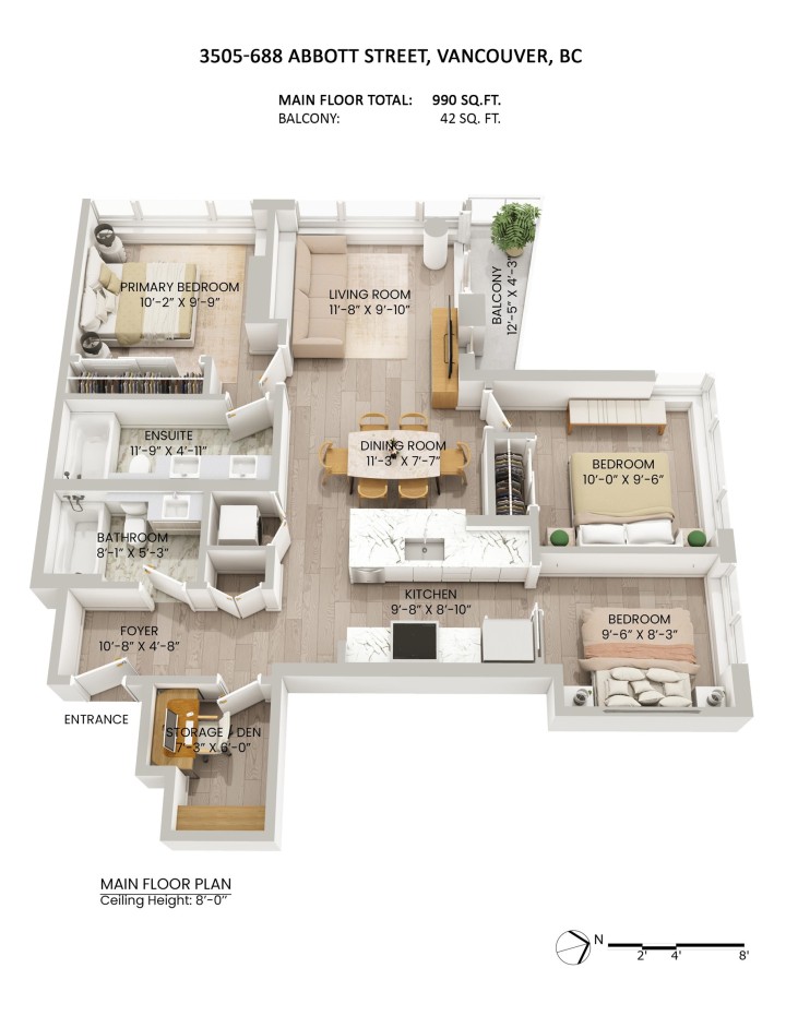 Photo 38 at 3505 - 688 Abbott Street, Downtown VW, Vancouver West