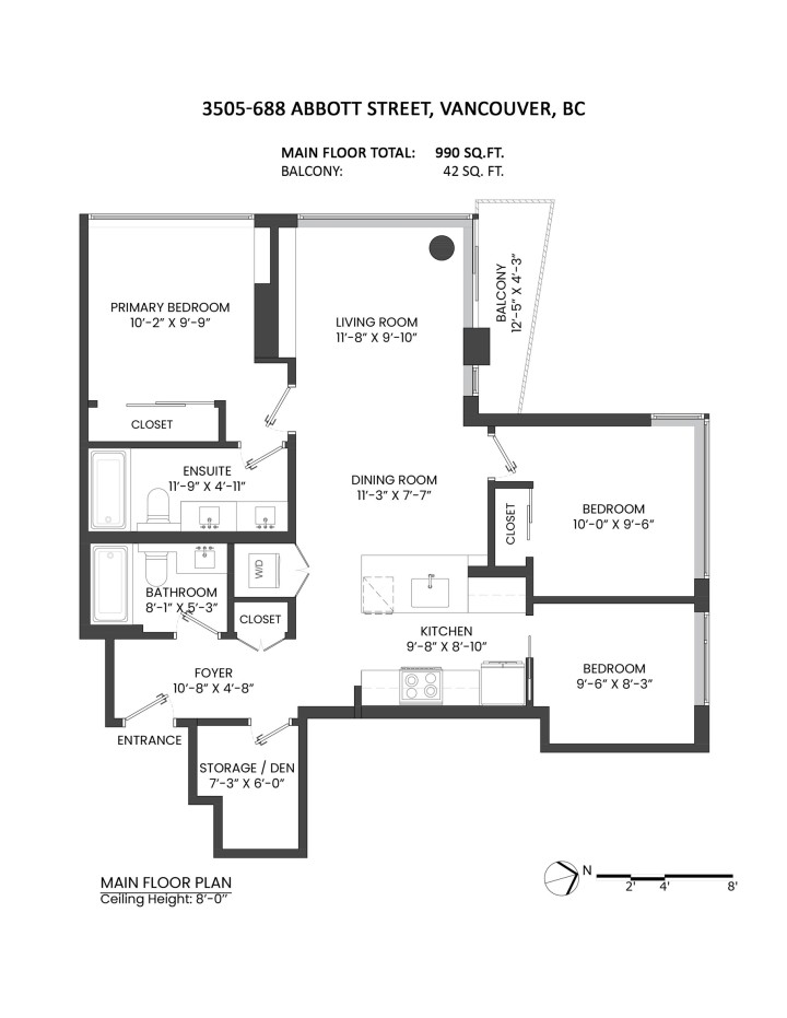 Photo 37 at 3505 - 688 Abbott Street, Downtown VW, Vancouver West