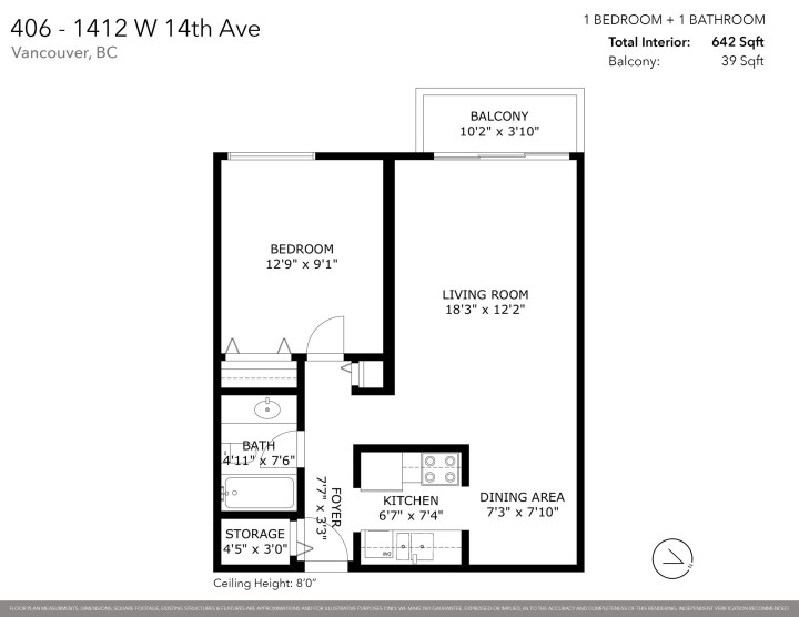 Photo 26 at 406 - 1412 W 14th Avenue, Fairview VW, Vancouver West